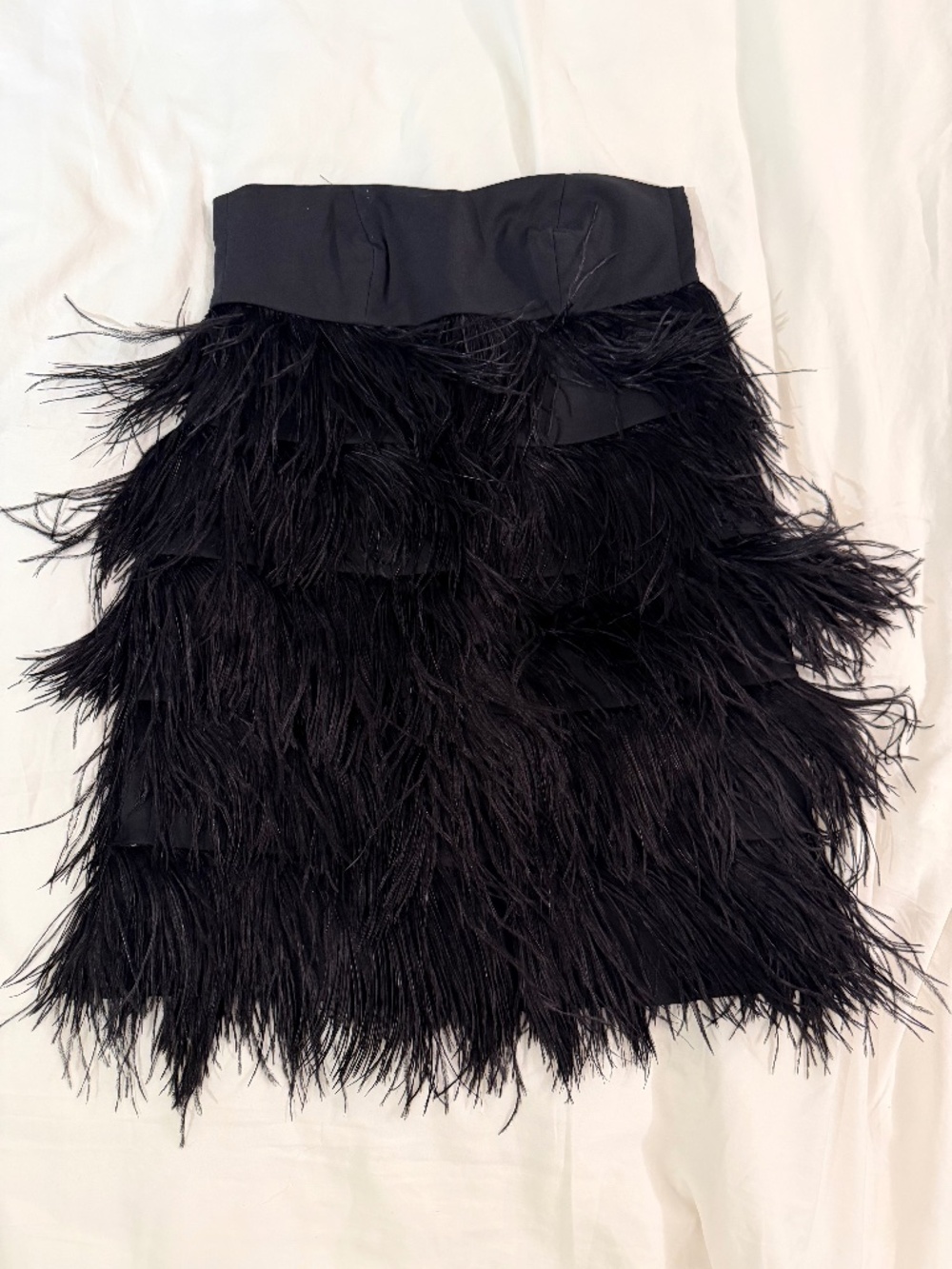 MARIKA BROSE FEATHER DRESS